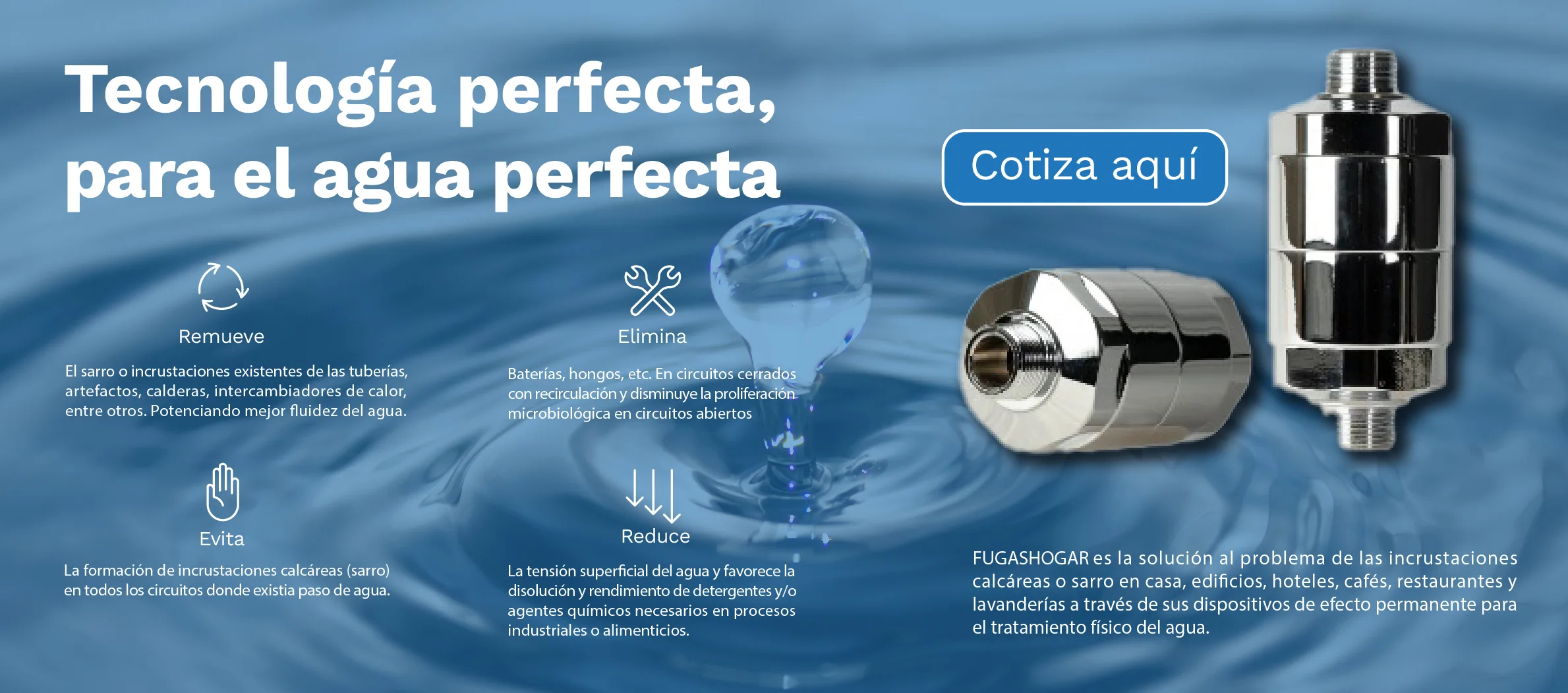 Contáctenos - Fugas Hogar